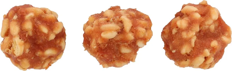 Snack Pour Chien Aux Boulettes De Poulet Et De Riz Hapki 75g de Flamingo – photo produit