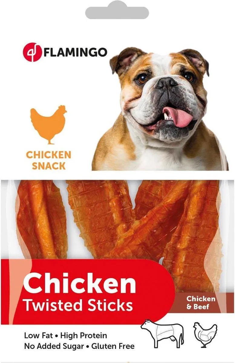 Hondensnack Chick'n Twisted Stick 55 gr - 55 gr by Flamingo – product photo