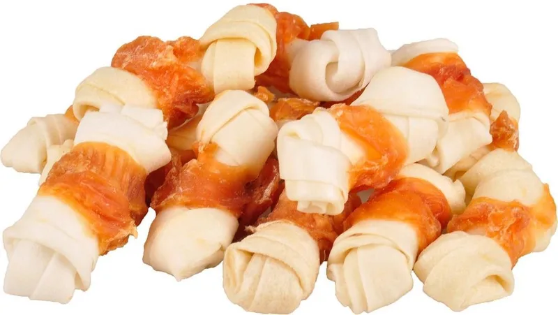 Os De Poulet Noué Pour Chien 400g de Flamingo – photo produit 1 sur 2