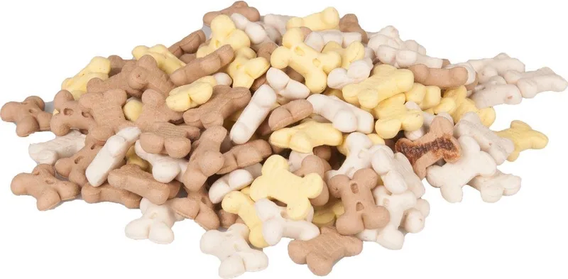 Hondensnack – Flamingo Puppy Treats Crunch met Vanillesmaak – 10kg – trainingskoekjes voor puppy’s – gemaakt in Europa by Flamingo – product photo