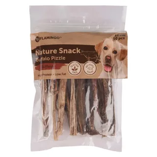 Friandise Pour Chien Au Pénis De Buffle Naturel 15cm de Flamingo – photo produit 2 sur 2