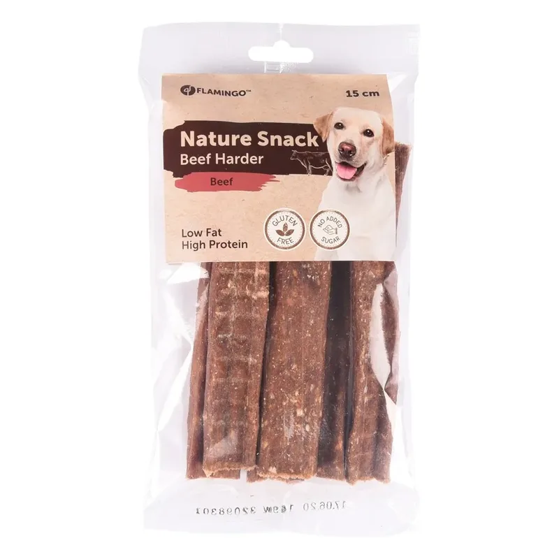 Hondensnack Nature Rund Sticks Harder 150 gr - 150 gr - 15 cm von Flamingo – Produktfoto 2 von 2