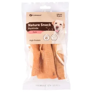 Hondensnack Nature Varkensrol 12 cm 3 stuks - 105 gr - 3 stuks x 12 cm by Flamingo – product photo 2 of 2