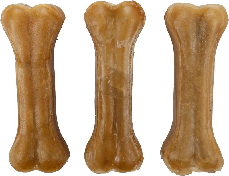 Hondensnack Premium Kauwbeen Geperst - 100 gr - 5 stuks x 7.5 cm de Flamingo – photo produit