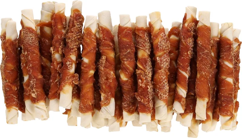 hondensnack – R'Hide Staaf met kip – 17 cm – ∅ 2 cm – glutenvrij – zonder toegevoegde suikers – 36 stuks – 1,8 kg by Flamingo – product photo