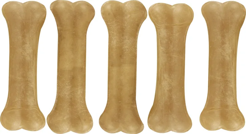 Hondensnack Rawhide Been 7,5 cm 5 stuks - 125 gr - 5 stuks x 7.5 cm by Flamingo – product photo