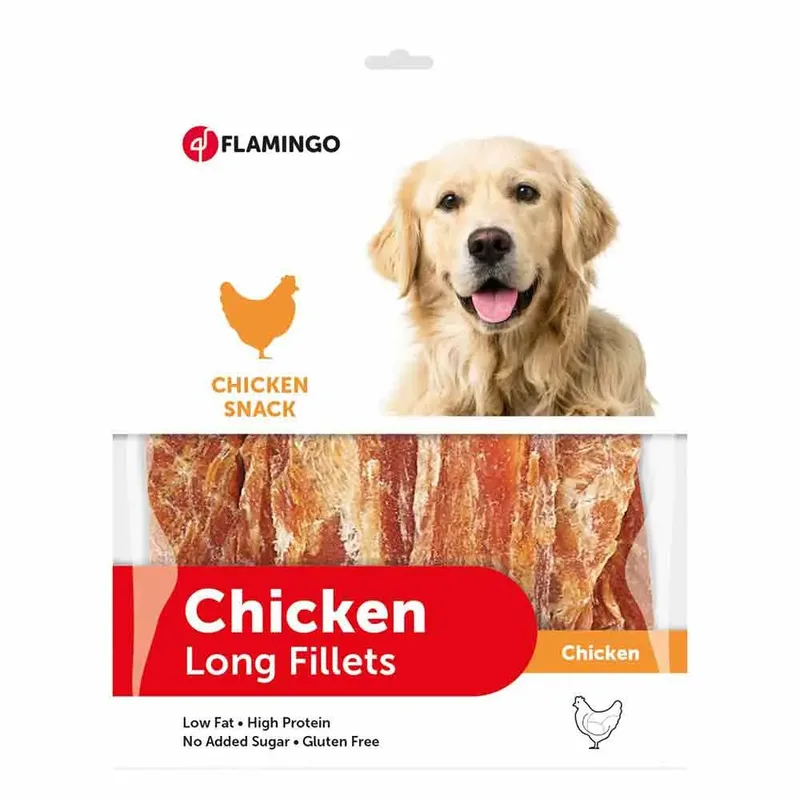 Hapki Hähnchenfilets Langer Hundesnack 800g von Flamingo – Produktfoto 2 von 2