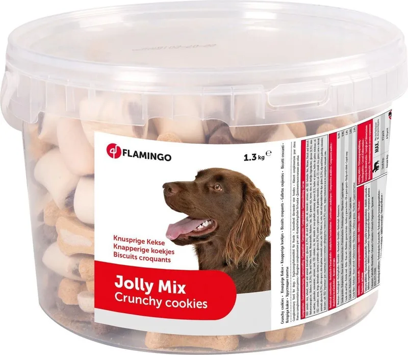 Hondensnacks Koekjes Jolly Mix - 1300 gram by Flamingo – product photo