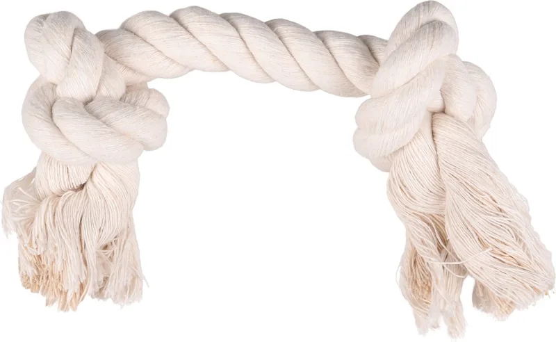 Jouet Pour Chien Jack 2 Knots 70g de Flamingo en Blanc – photo produit