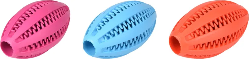 Jouet Pour Chien Waylen Rugby Ball Assorti de Flamingo en Rouge – photo produit 1 sur 3