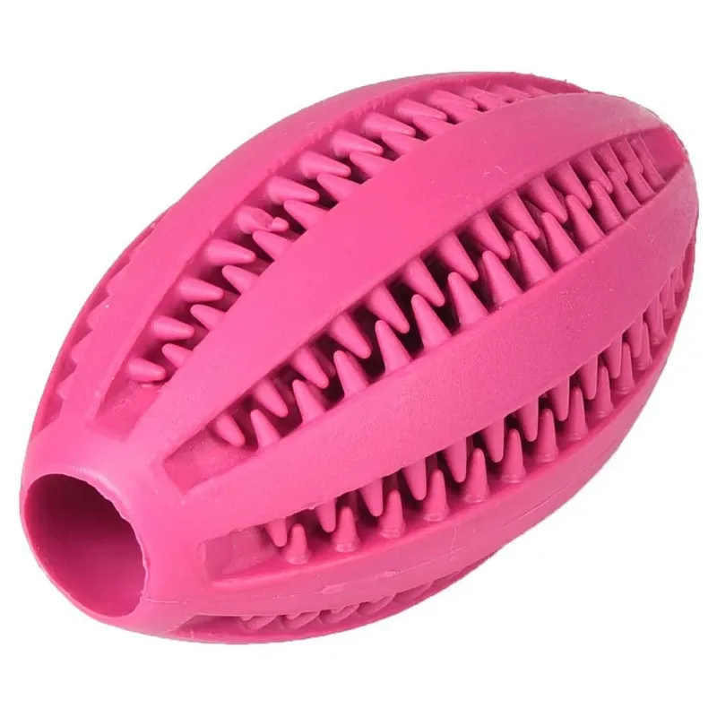 Jouet Pour Chien Waylen Rugby Ball Assorti de Flamingo en Rouge – photo produit 2 sur 3