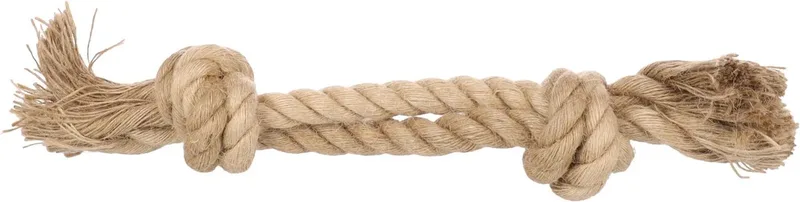 Hondenspeelgoed - Dubbel Touw Met 2 Knopen - 31CM von Flamingo in Beige – Produktfoto