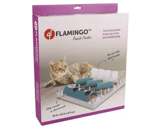 Hondenspeelgoed – Fumbo interactief speeltje – Flamingo hondenspeelgoed – hondensnacks – hondensnoepjes – 29,5 x 29,5 x 9,5 cm by Flamingo in Grey – product photo 4 of 5