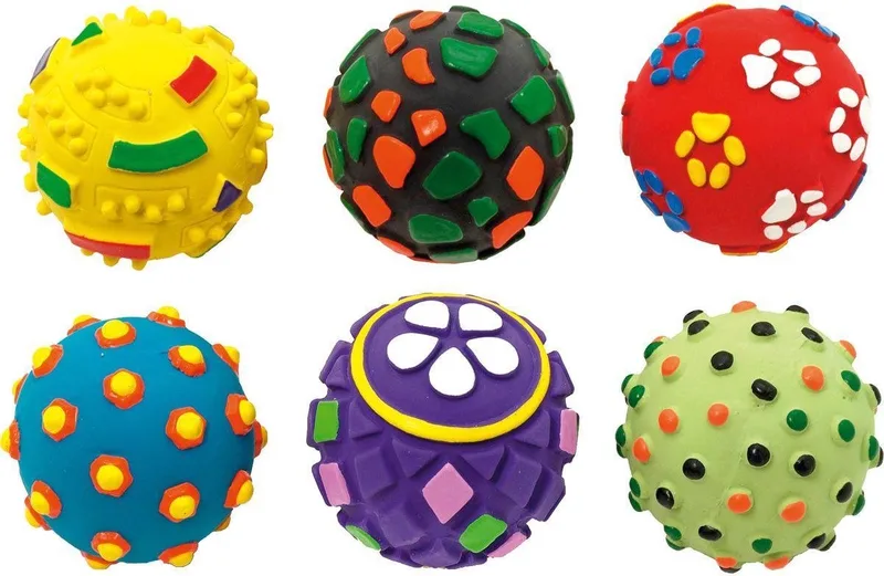Hondenspeelgoed Funny Bal by Flamingo in Multicolour – product photo