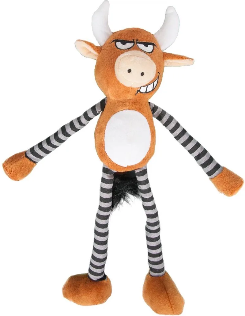 Hondenspeelgoed Giechelende Stier - 42 cm by Flamingo in Brown – product photo
