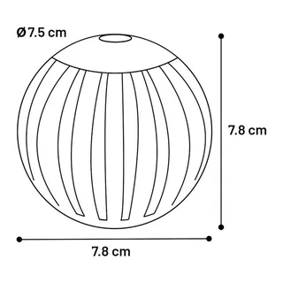 hondenspeelgoed – Gladiator Bal Zwart Ø7,5cm – stuiterende speelbal van sterk rubber – apporteer- en kauwspeeltje voor honden van Flamingo in Zwart2 – productfoto 3 van 3