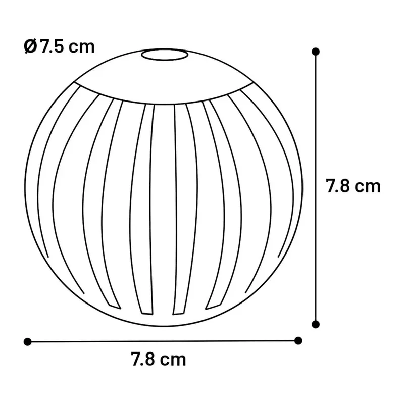 hondenspeelgoed – Gladiator Bal Zwart Ø7,5cm – stuiterende speelbal van sterk rubber – apporteer- en kauwspeeltje voor honden van Flamingo in Zwart2 – productfoto 3 van 3