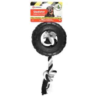 Hondenspeelgoed Gladiator touw - 15 x 5 x 30 cm by Flamingo in Black – product photo 3 of 3