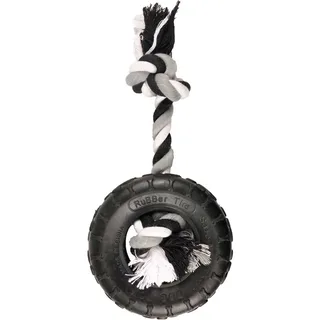 Hondenspeelgoed Gladiator touw - 15 x 5 x 30 cm by Flamingo in Black – product photo 2 of 3