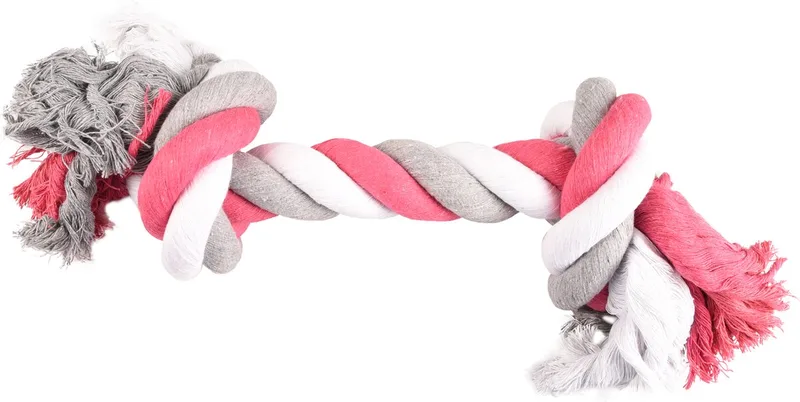 Hondenspeelgoed Jim Knoopbot - Rood/Groen - 43 cm de Flamingo en Rouge – photo produit