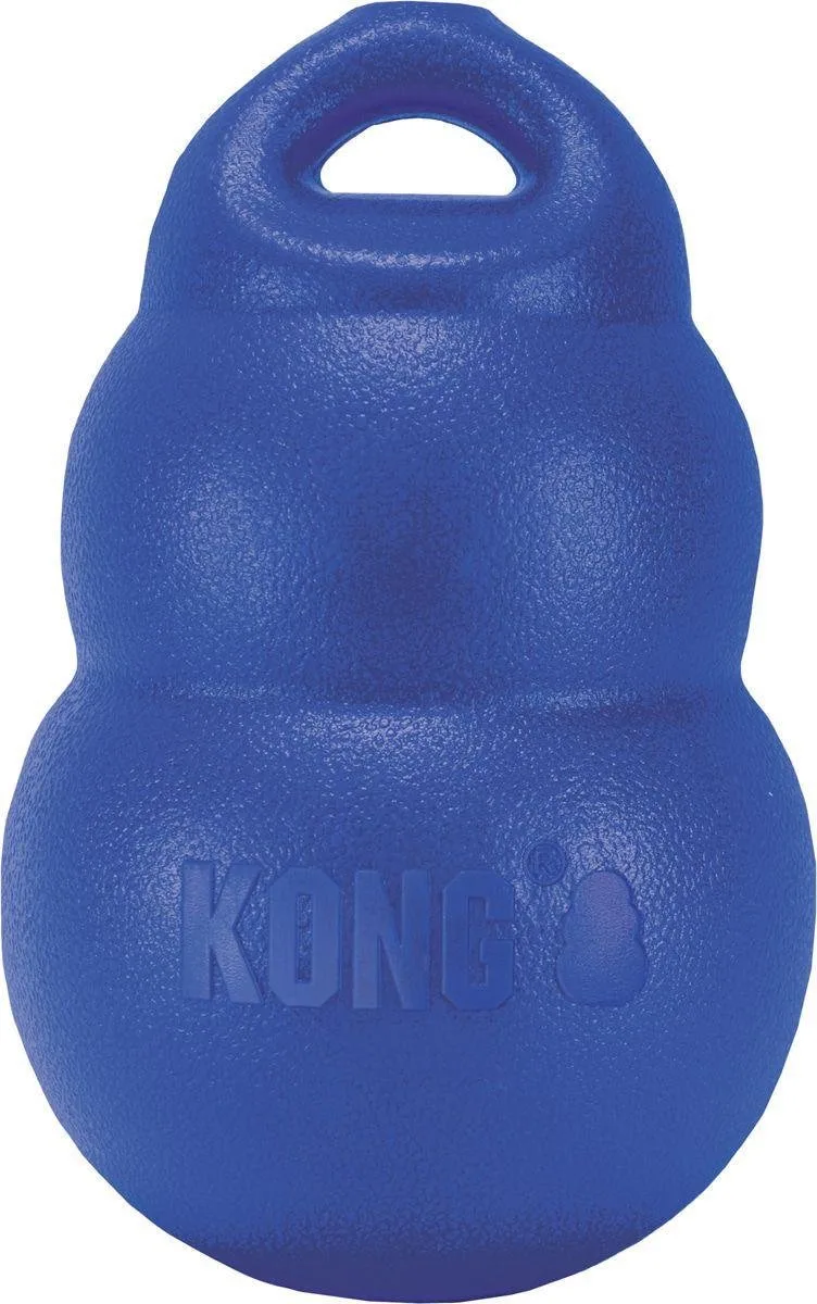Hondenspeelgoed Kong Bounzer Ultra 9.8 x 9.8 x 15.2 cm von Flamingo in Blau – Produktfoto