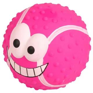 Hondenspeelgoed Latex Lachende Bal van Flamingo in Meerkleurig – productfoto 4 van 4