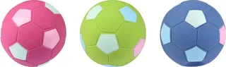 Hondenspeelgoed Latex Voetbal - Roze/Groen/Blauw de Flamingo en Rose – photo produit 1 sur 6