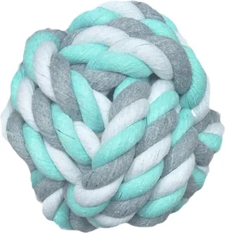 Hondenspeelgoed Munt Knoopbal - Munt - 5.5 cm by Flamingo in Munt – product photo 1 of 2