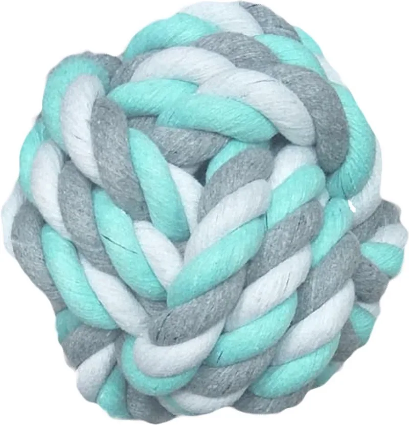 Hondenspeelgoed Munt Knoopbal - Munt - 5.5 cm by Flamingo in Munt – product photo 1 of 2