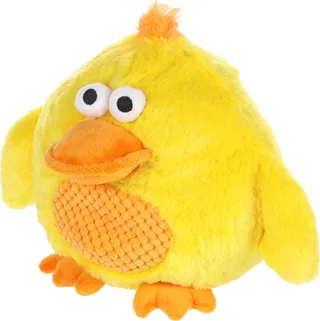 Hondenspeelgoed NANDO Eend - Pluche - 29 x 28 cm de Flamingo en Jaune – photo produit 1 sur 3