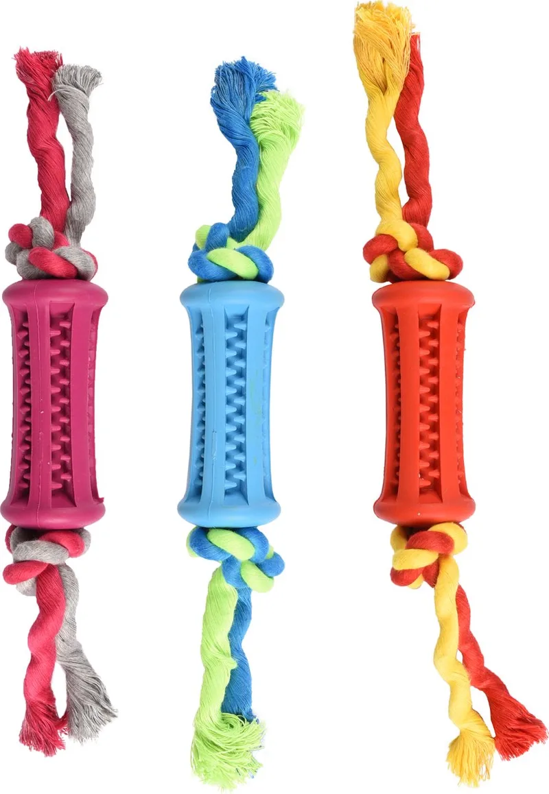 Jouet Pour Chien Waylen Roll Assorti de Flamingo en Rouge – photo produit 1 sur 5