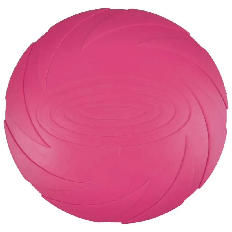 Hondenspeelgoed Rubber Morrison Frisbee - 18 x 18 x 2.5 cm by Flamingo in Blue – product photo 2 of 5