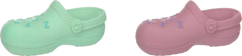 Hondenspeelgoed - Speelgoed Crok Schoen Meerdere kleuren - 14,6 x 6,7 x 6,3cm - 1st von Flamingo – Produktfoto