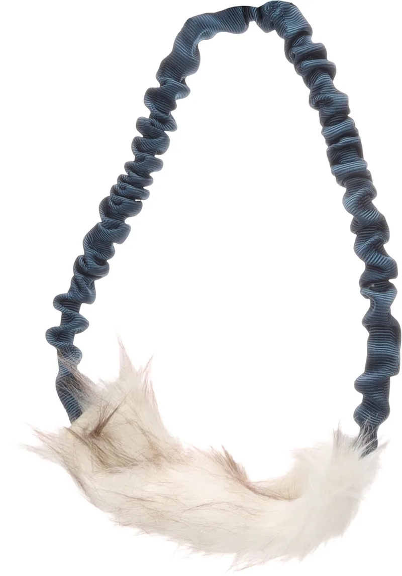Hondenspeelgoed - Speelgoed Fauxtra Ring Bungee Lange pluche Wit - 25 x 25 x 7cm - 1st by Flamingo – product photo