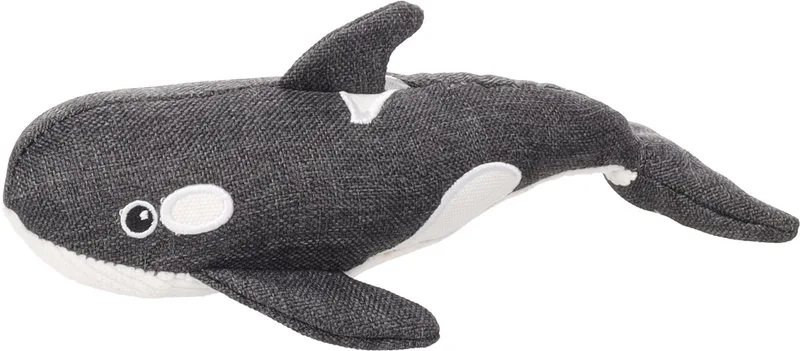 Hondenspeelgoed - Speelgoed Flipper Orka Grijs - 23 x 12 x 8,5cm - 1st von Flamingo – Produktfoto
