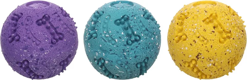 Jouet Pour Chien Freckles Ball Assorti de Flamingo – photo produit