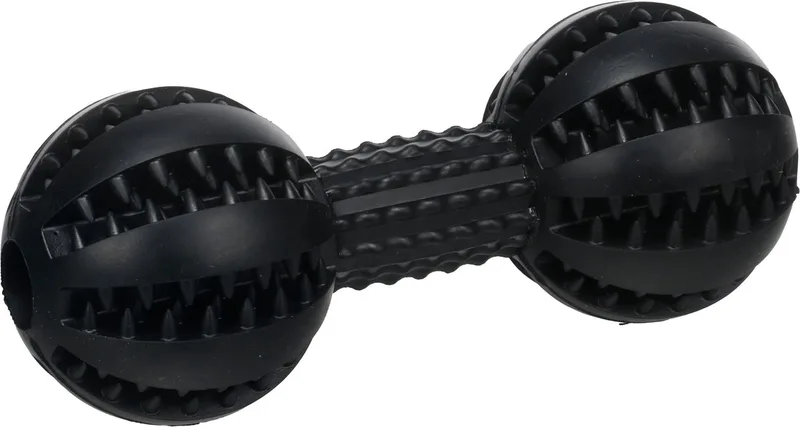 Hondenspeelgoed - Speelgoed Gladiator Halter Zwart - 18 x 7 x 7cm - 1st by Flamingo – product photo