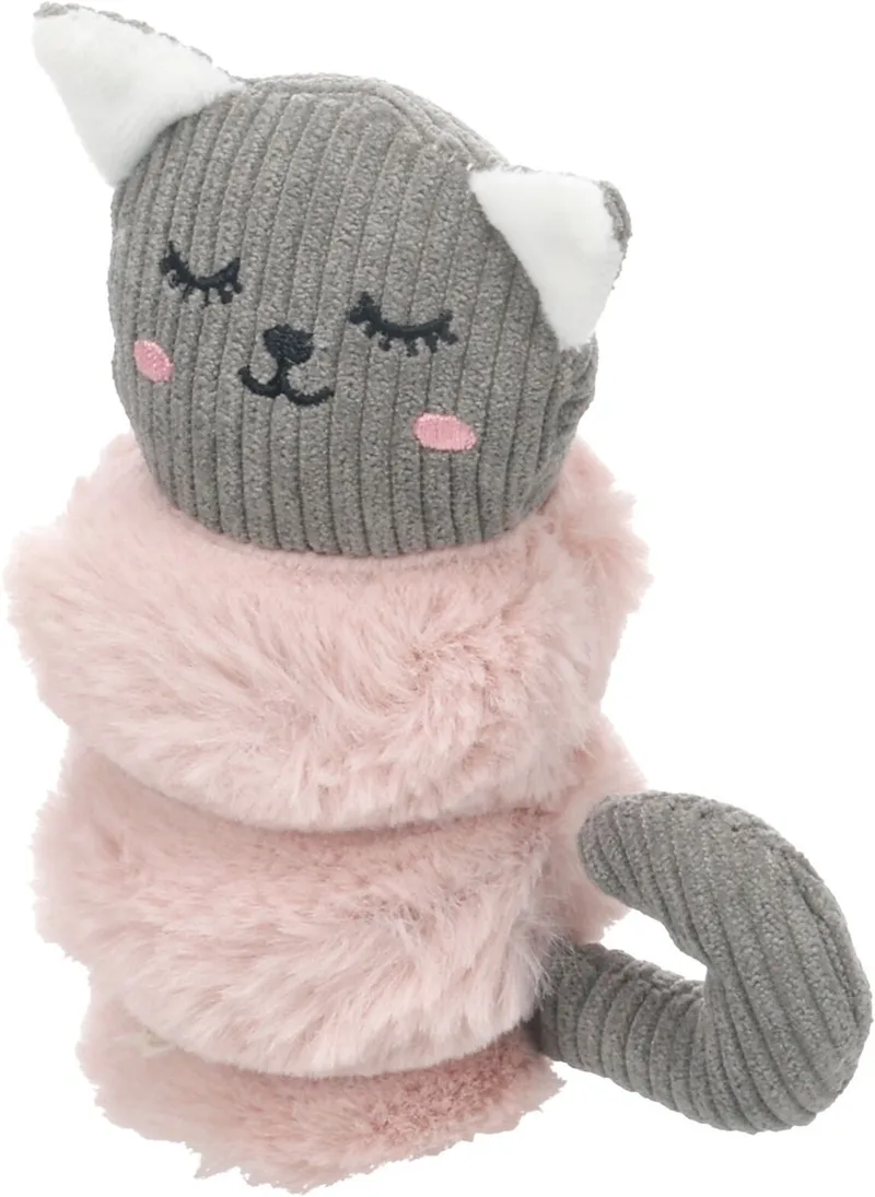 Hondenspeelgoed - Speelgoed Ribola Kat Roze - 11,5 x 6 x 15cm - 1st by Flamingo – product photo