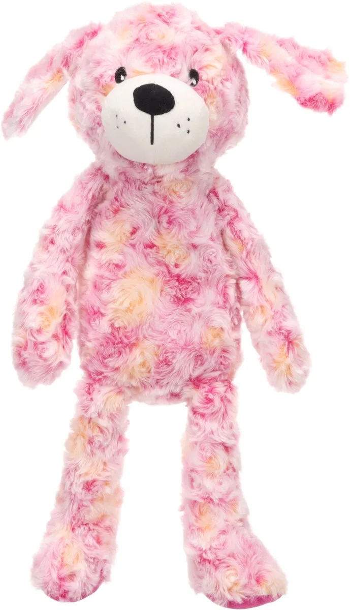 Hondenspeelgoed - Speelgoed Roza Hond Roze - 22,5 x 13 x 42cm - 1st by Flamingo – product photo