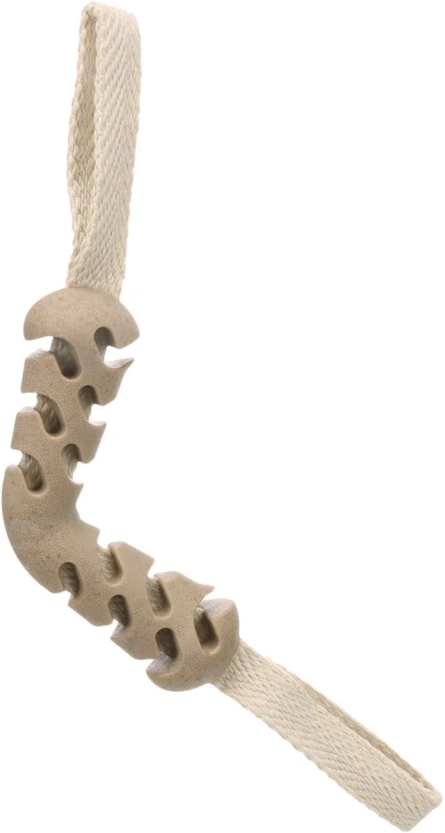 Hondenspeelgoed - Speelgoed Wilga Staaf met touw Bruin - 36 x 15 x 4cm - 1st by Flamingo – product photo