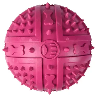 Hondenspeelgoed stekelbal rubber - 9 cm by Flamingo in Multicolour – product photo 2 of 2