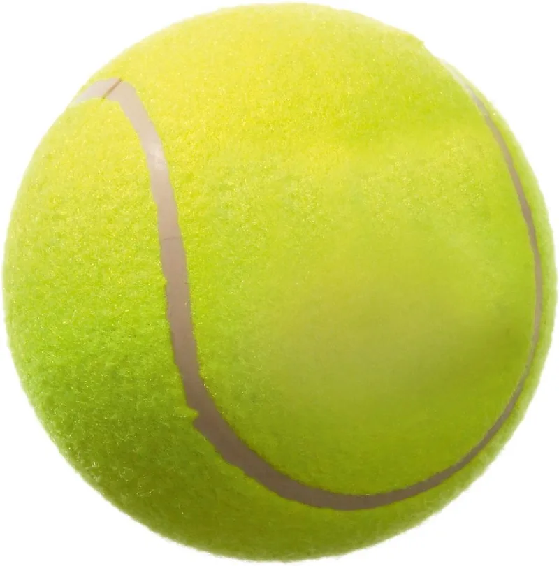 Hondenspeelgoed tennisbal - 13 cm by Flamingo in Yellow – product photo 1 of 2