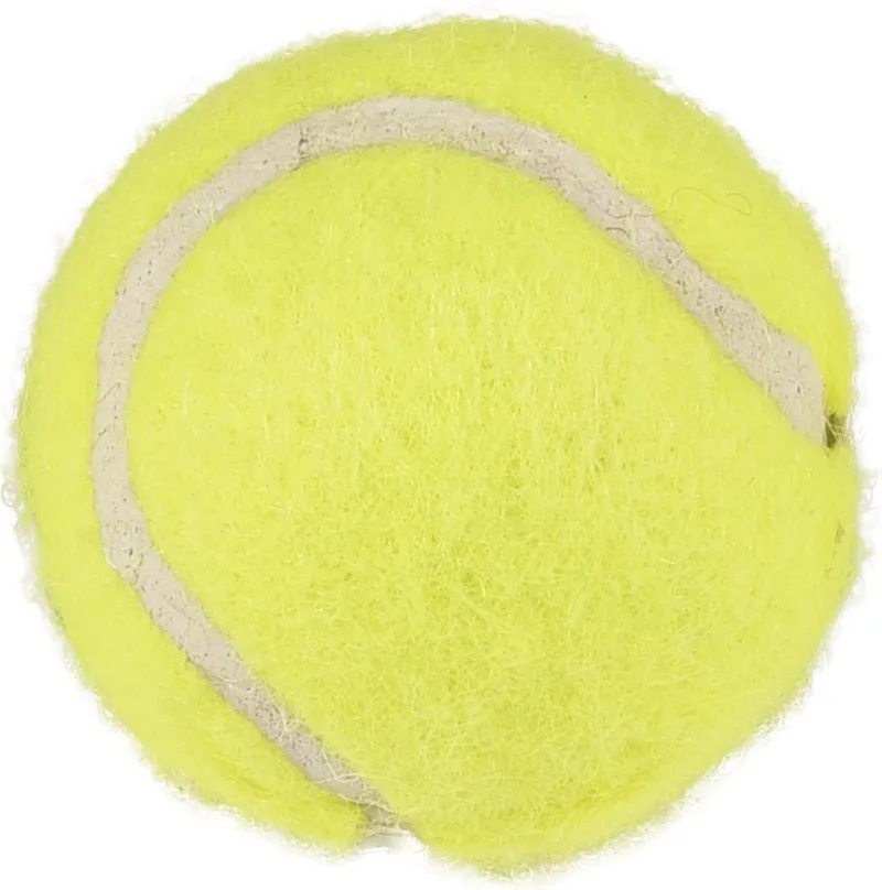 Hondenspeelgoed tennisbal - 4 cm - 4 stuks de Flamingo en Jaune – photo produit