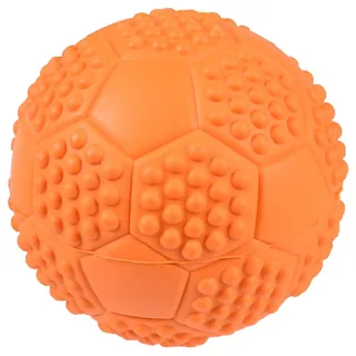 Hondenspeelgoed voetbal rubber - 7 cm by Flamingo in Multicolour – product photo 4 of 6