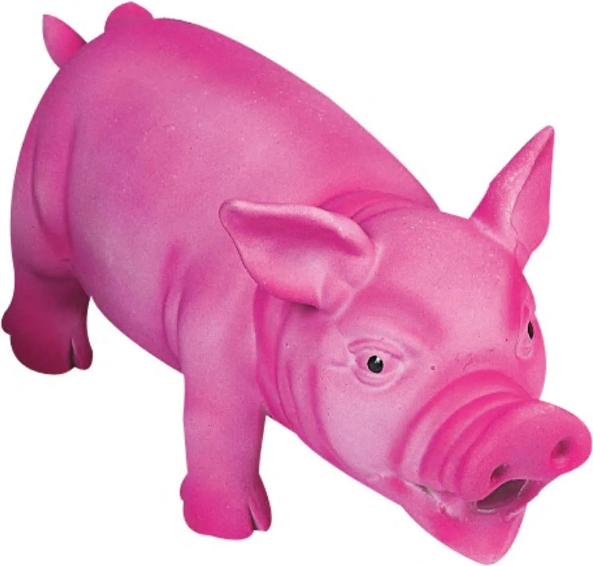 hondenspeelgoed – Wolva Varken Paars 22cm – latex knorrend speelgoed voor honden – piepspeeltje met zachte vulling de Flamingo en Rose – photo produit