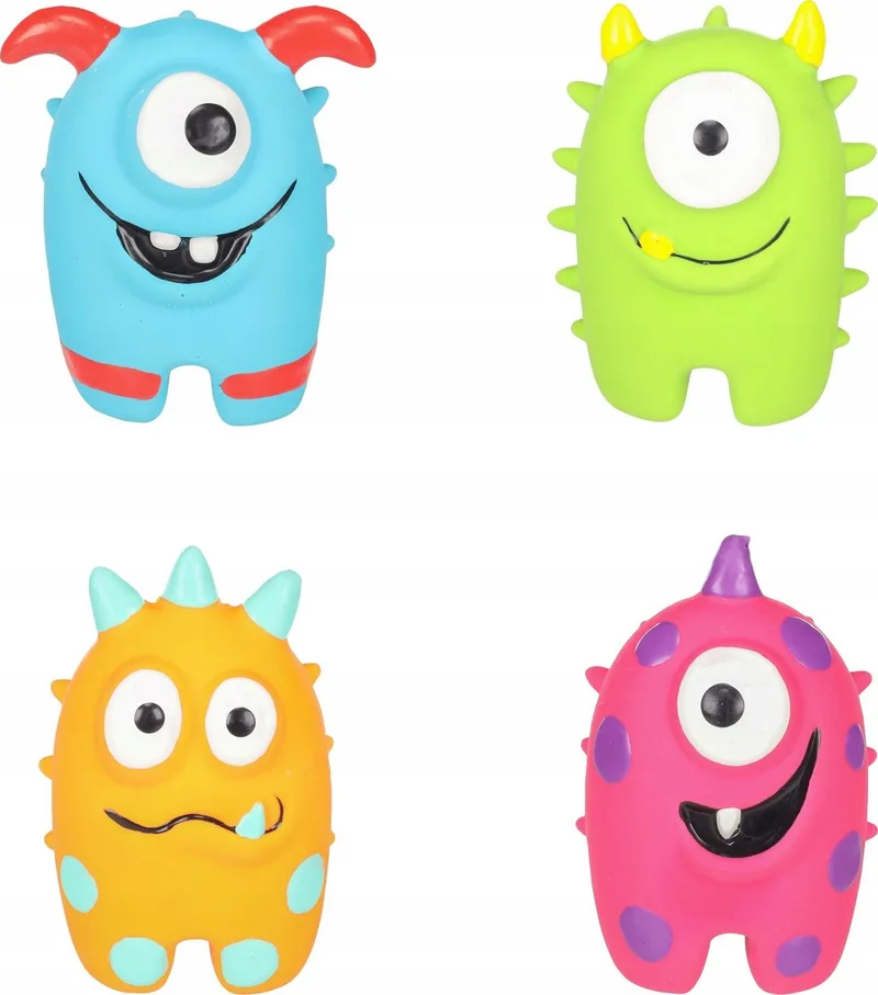 Hondenspeeltje latex bal piszczzzęcy pot Monster by Flamingo – product photo