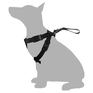 Harnais De Voiture Pour Chien 17-24kg de Flamingo en Noir – photo produit 2 sur 6