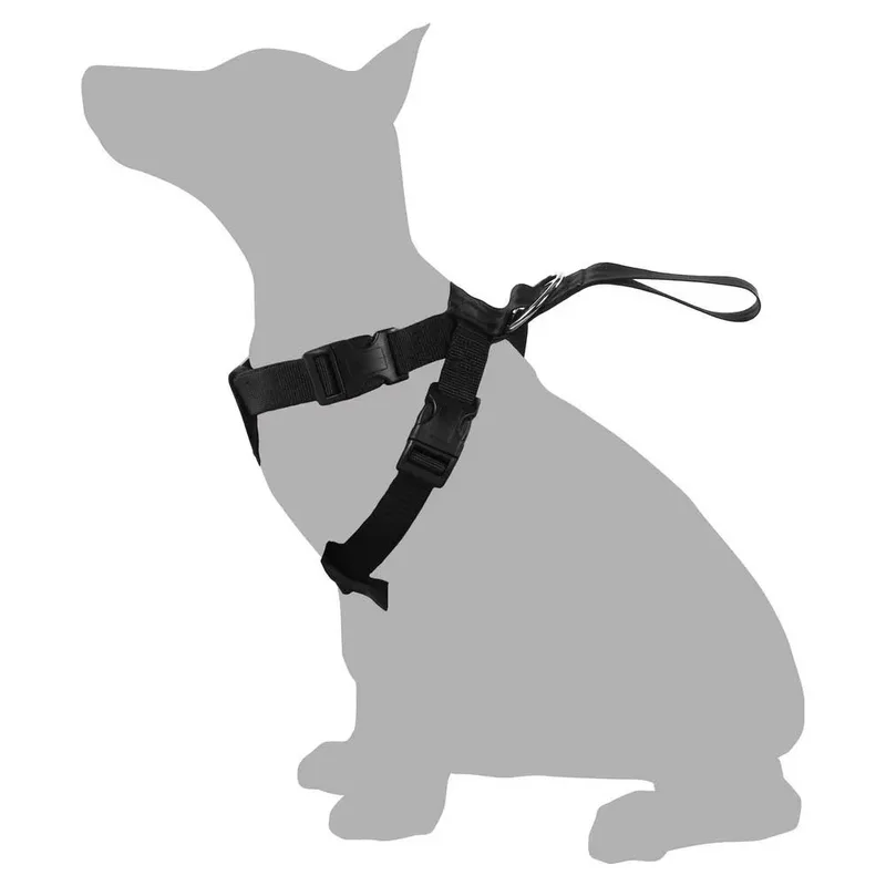 Harnais De Voiture Pour Chien 17-24kg de Flamingo en Noir – photo produit 2 sur 6