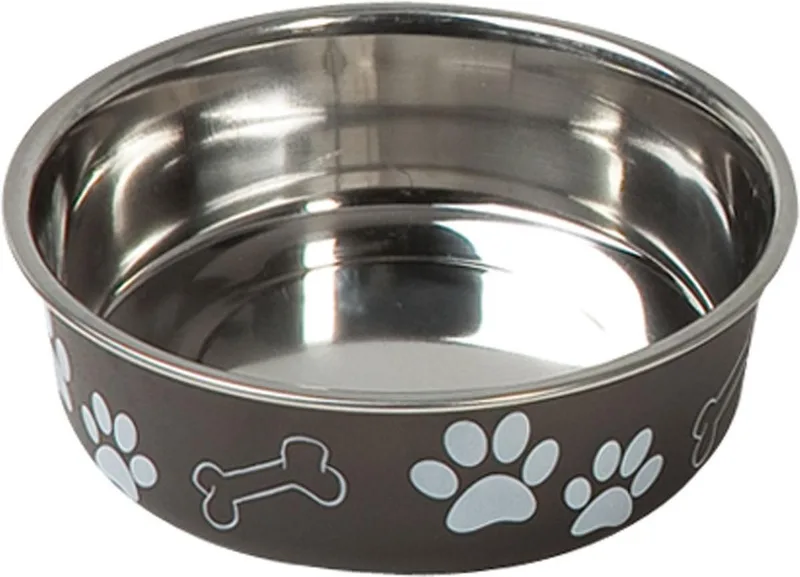Hondenvoerbak Bella Kena Zwart - Zwart - 17 x 17 x 5 cm de Flamingo en Noir – photo produit