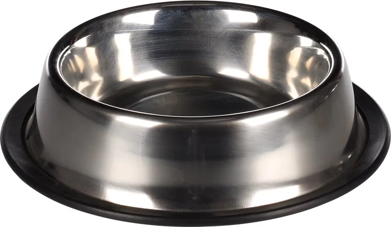 Hondenvoerbak Inox Antislip - 13 x 13 cm by Flamingo in Grey – product photo